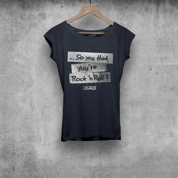 323 TAPE Girls Tee so you think you’re rock `n roll Front