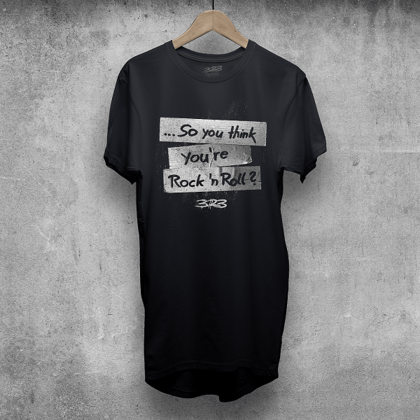 323 TAPE Long Tee so you think you’re rock `n roll Front
