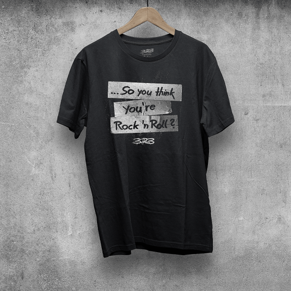 323 TAPE Regular Tee so you think you’re rock `n roll Front